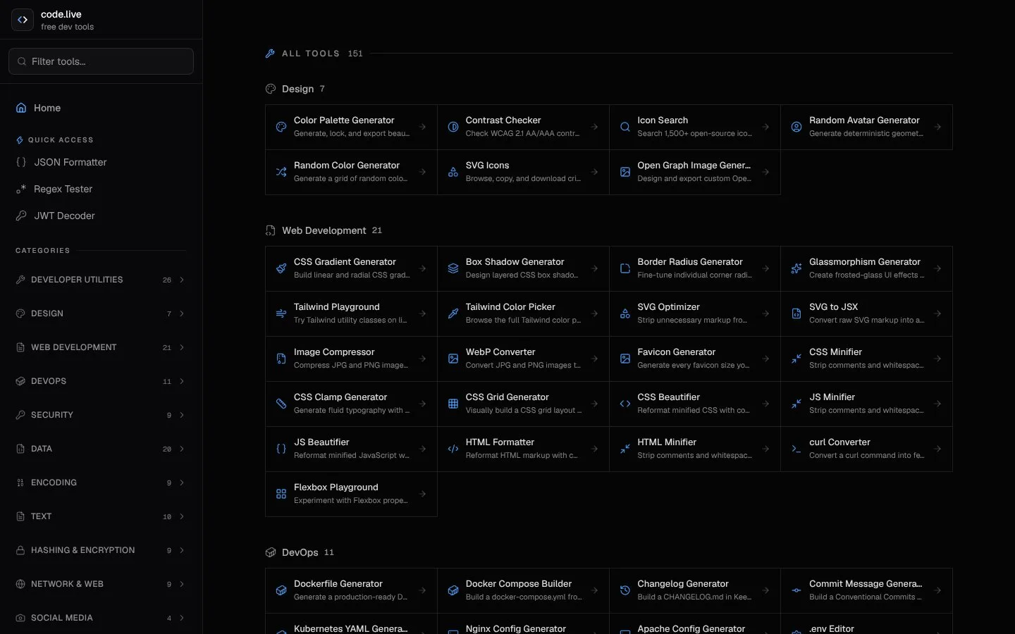 code.live — section 2